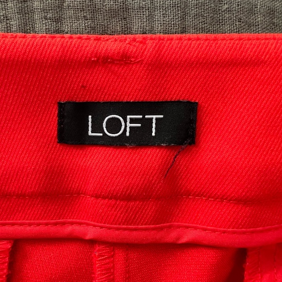 Loft Marisa Skinny Pants - Orange - Picture 4 of 5